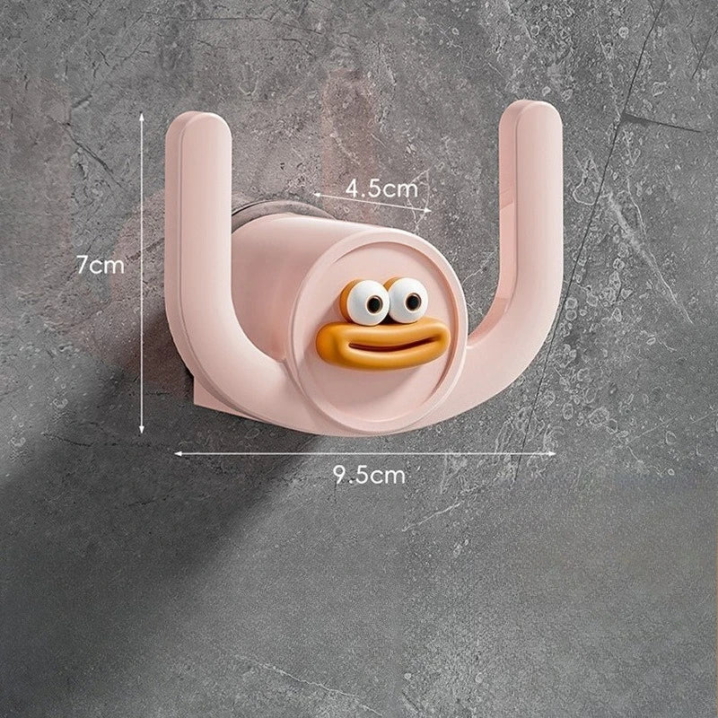 Rangement mural suspendu pour slippers & serviettes