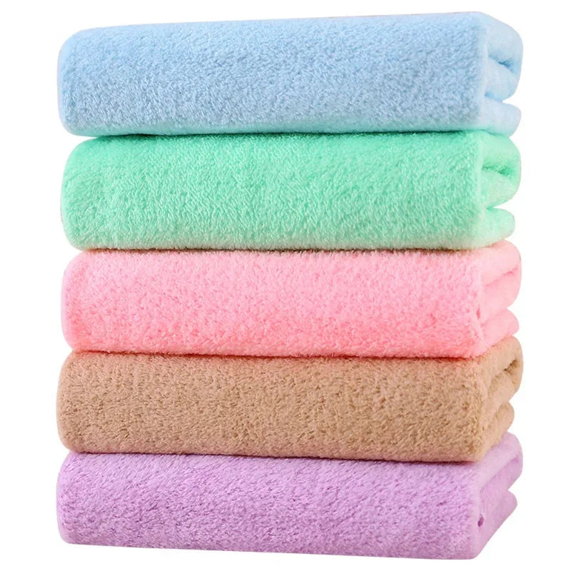 Lot de 5 serviettes ultra-absorbantes & douces (Visage & Mains)