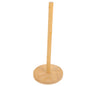 Porte-Essuie-Tout en Bambou Naturel – Support Vertical à Poser pour Cuisine & Salle de Bain