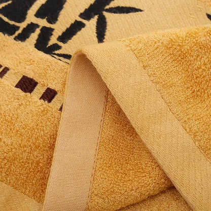 Ensemble de serviettes de bain douces & absorbantes en fibre de bambou