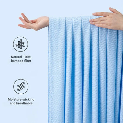 Couverture rafraîchissante légère en fibre de bambou (100 % naturelle)