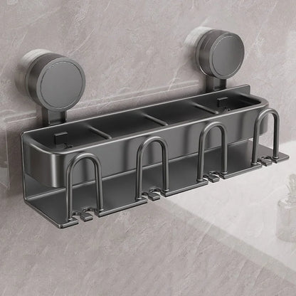 Support mural pour brosse à dents électrique avec verre
