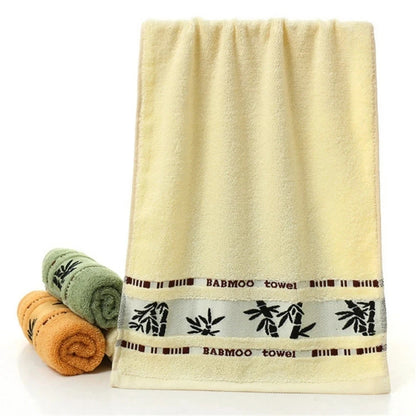 Ensemble de serviettes de bain douces & absorbantes en fibre de bambou