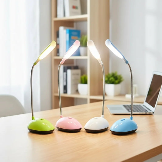 Mini Lampe de Bureau LED Portable & Flexible