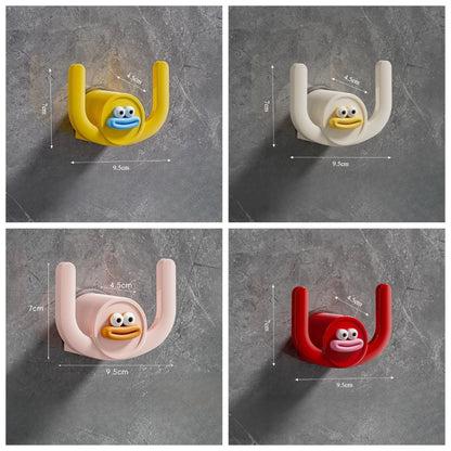 Rangement mural suspendu pour slippers & serviettes
