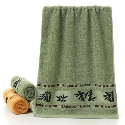 Ensemble de serviettes de bain douces & absorbantes en fibre de bambou