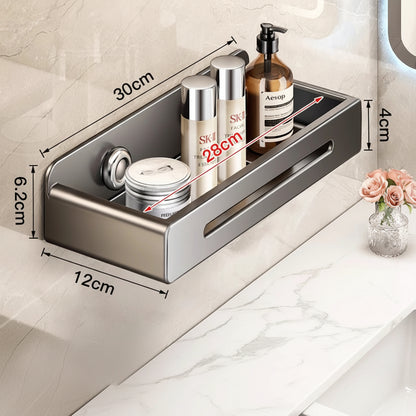 Étagère de douche murale haute capacité – Fixation sans perçage