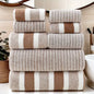 Ensemble complet de 8 serviettes de bain (Bain, Mains & Visage)