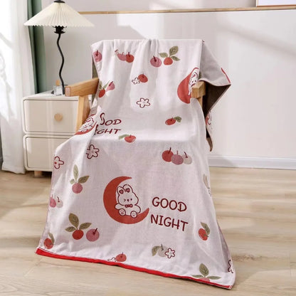 Grand drap de bain en gaze de coton multicouche – Doux & Respirant